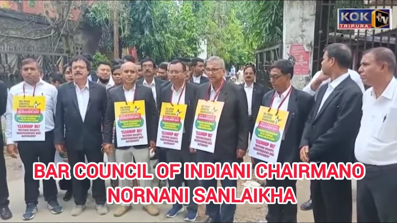 BAR COUNCIL OF INDIA NI CHAIRMAN NO NORNANI SANWI KHADUMUNG PHUNUKLAIKHA ALL INDIA BAR COUNCIL UNION