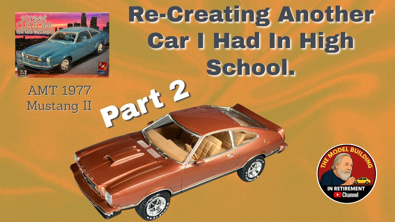 AMT 1977 Mustang High School Car Re creation Part 2