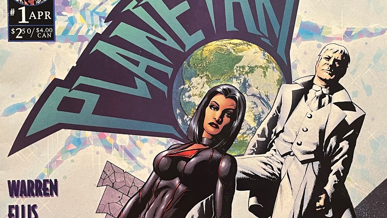 PLANETARY.  Warren Ellis and John Cassaday give is brilliant comics from wildstorm.