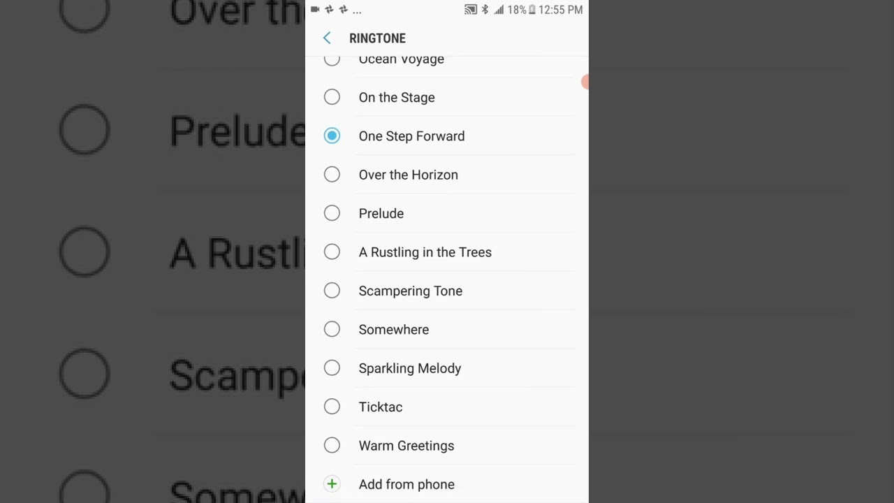 Samsung Galaxy S6 / S6 Edge / S6 Active Ringtones (2015)