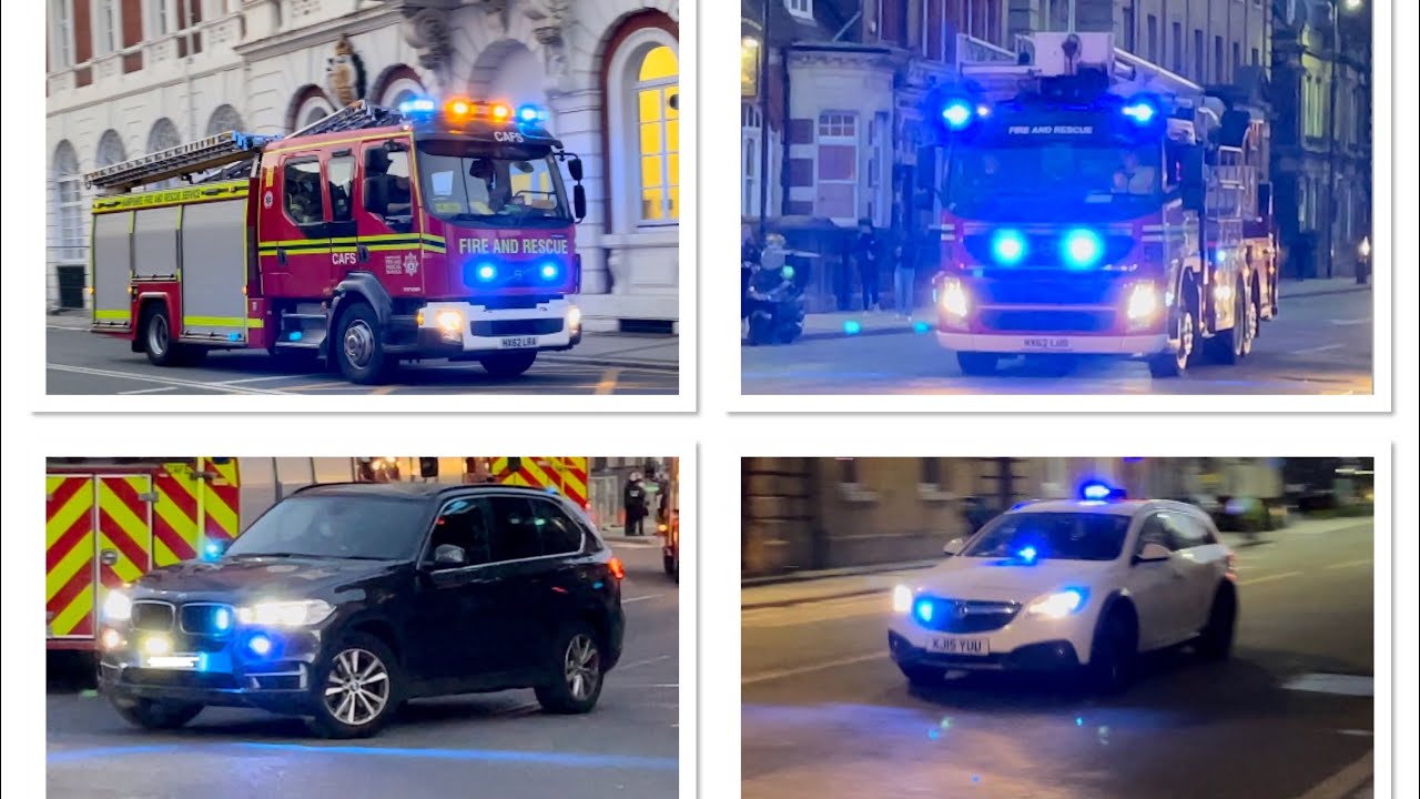 *Large Response* to a HIGH RISE Fire in Southampton