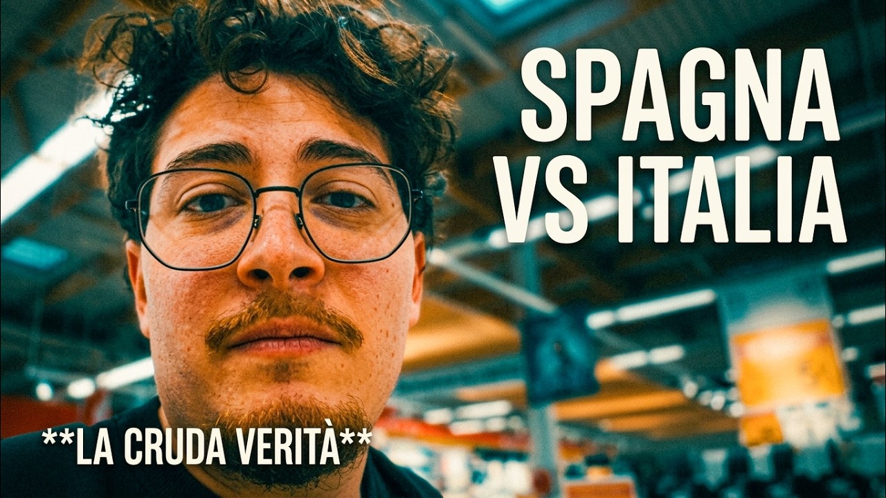 Quanto costa DAVVERO la spesa in Spagna? (La cruda verità) 🇪🇸 Spagna vs Italia | Salvo La Montagna