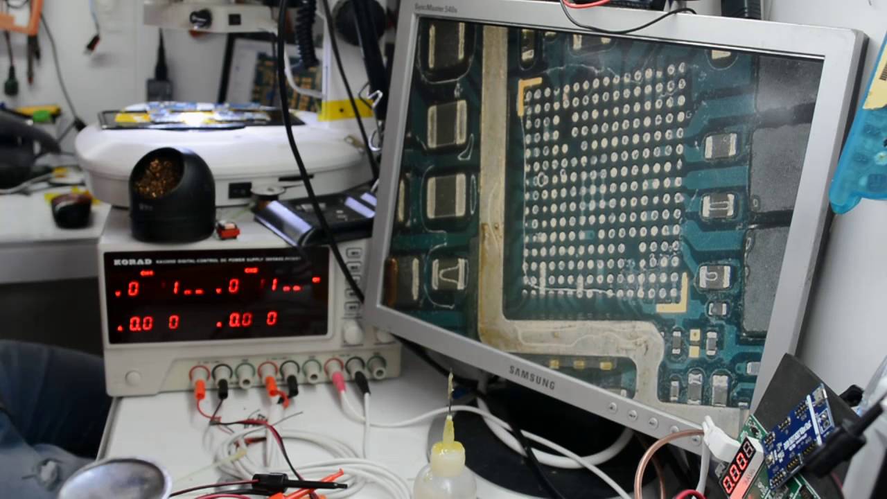 reparación Samsung Galaxy S4 mini Duos GT-i9192 no enciende dead, cambio ic power