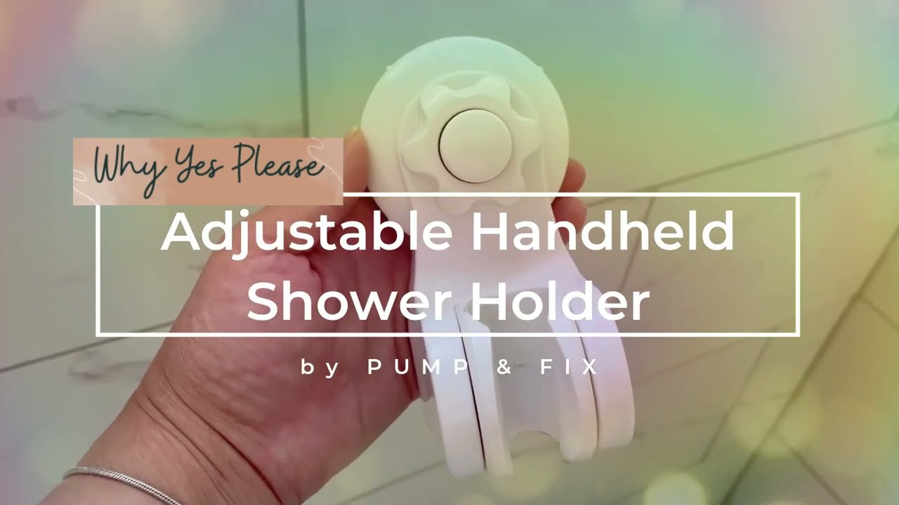 PUMP&FIX Shower Head Holder Review