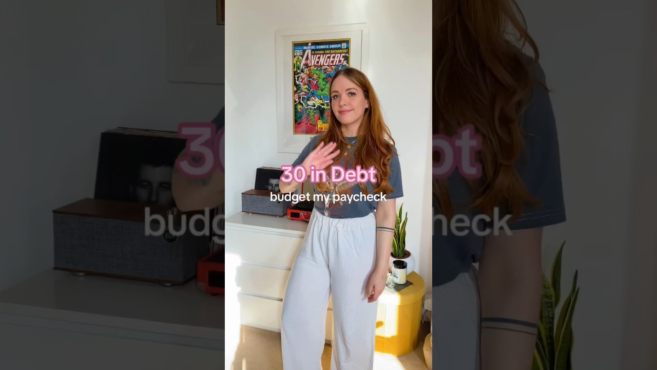 30 in Debt - Budget my Salary 💸 #debtfreejourney #financialfreedom #financialtransparency #debtfree