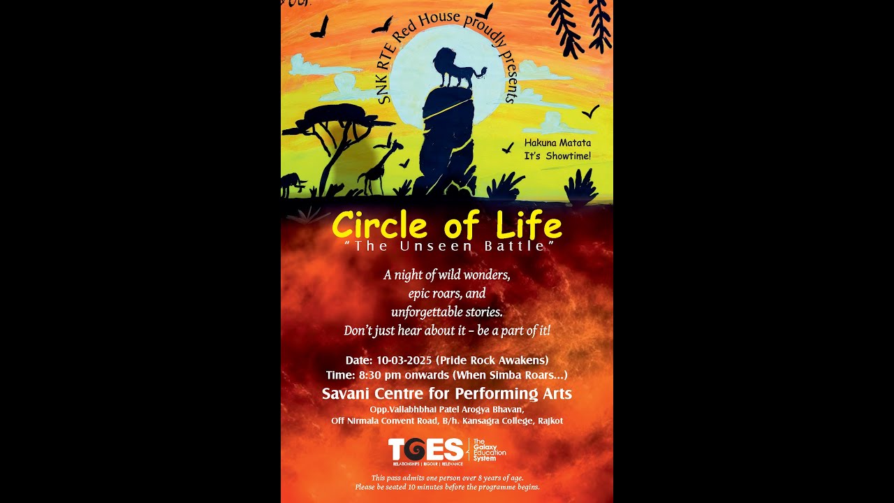 Circle of Life | Savani | 10-Mar-2025 | 8:30 PM Onward  @tgeslive @TGESStudio