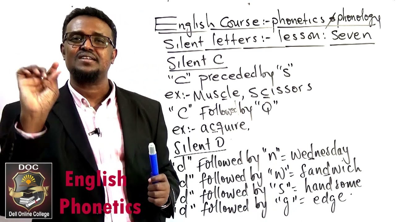 English phonetics and phonology_ Lesson seven_ Silent Letters_Part 2