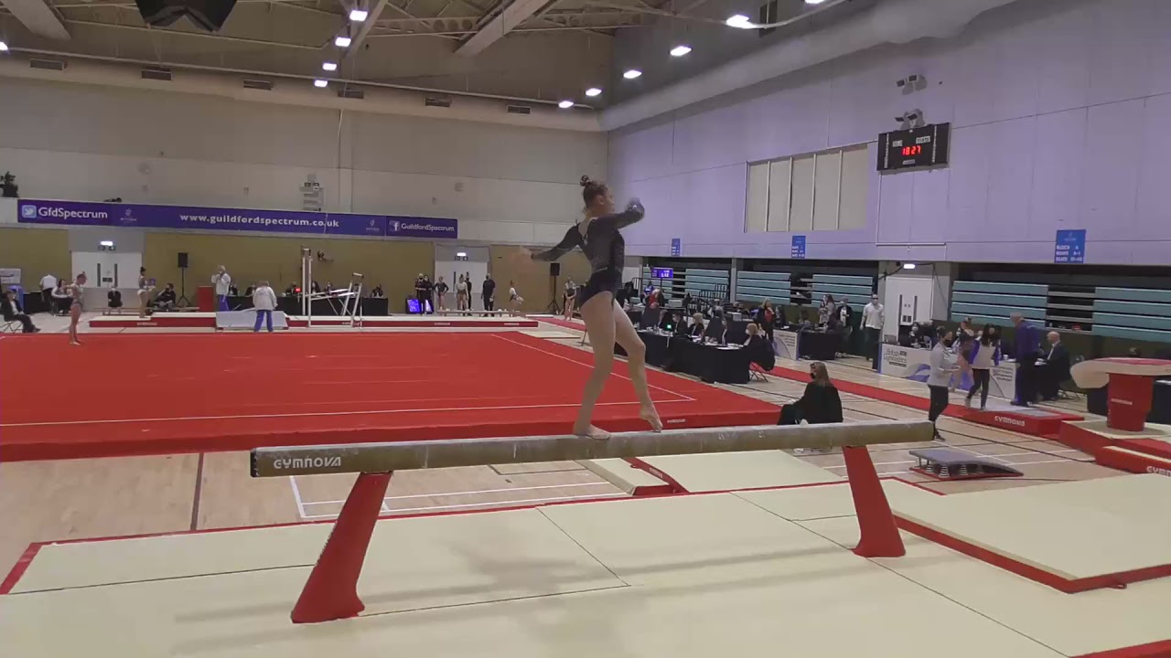Ruby Stacy - AA BRONZE - Snr - Beam - 2021 Women's Artistic British Championships