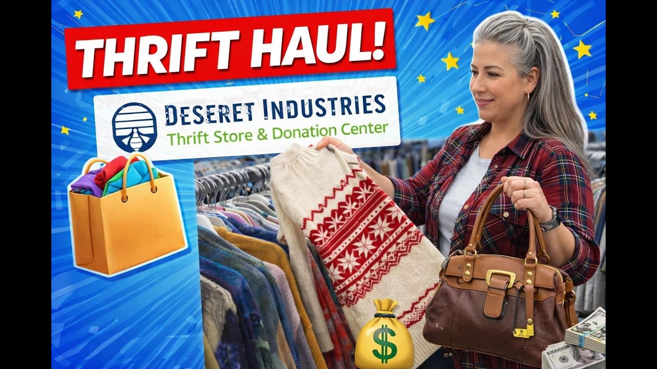 Deseret Thrift Haul - Better Prices Than Goodwill