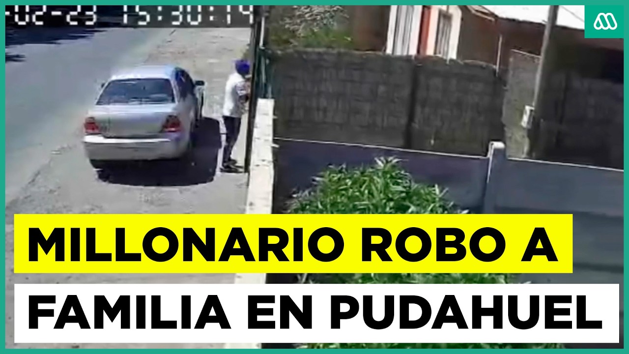 Millonario robo a familia en Pudahuel: delincuentes ingresaron tras realizar estudio previo