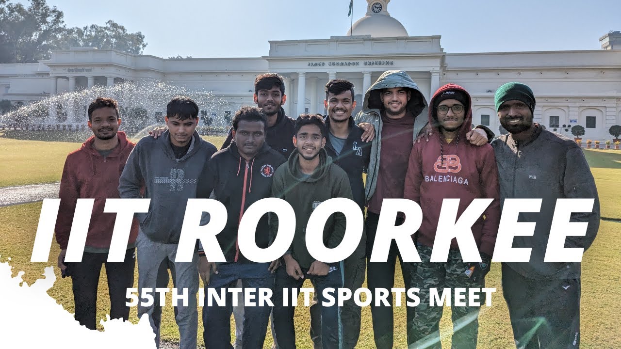Going to IIT Roorkee | 55th Inter IIT Sports Meet | Vlog#9 | #iitroorkee