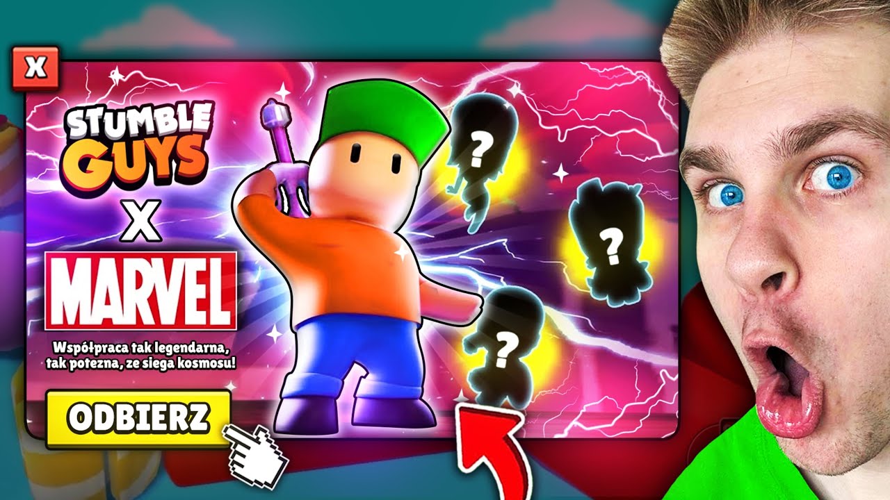 NOWY STUMBLE PASS z *MARVEL* jest ZA DARMO? ⚠️ TWÓRCY GRY POPEŁNILI BŁĄD w Stumble Guys! 😭