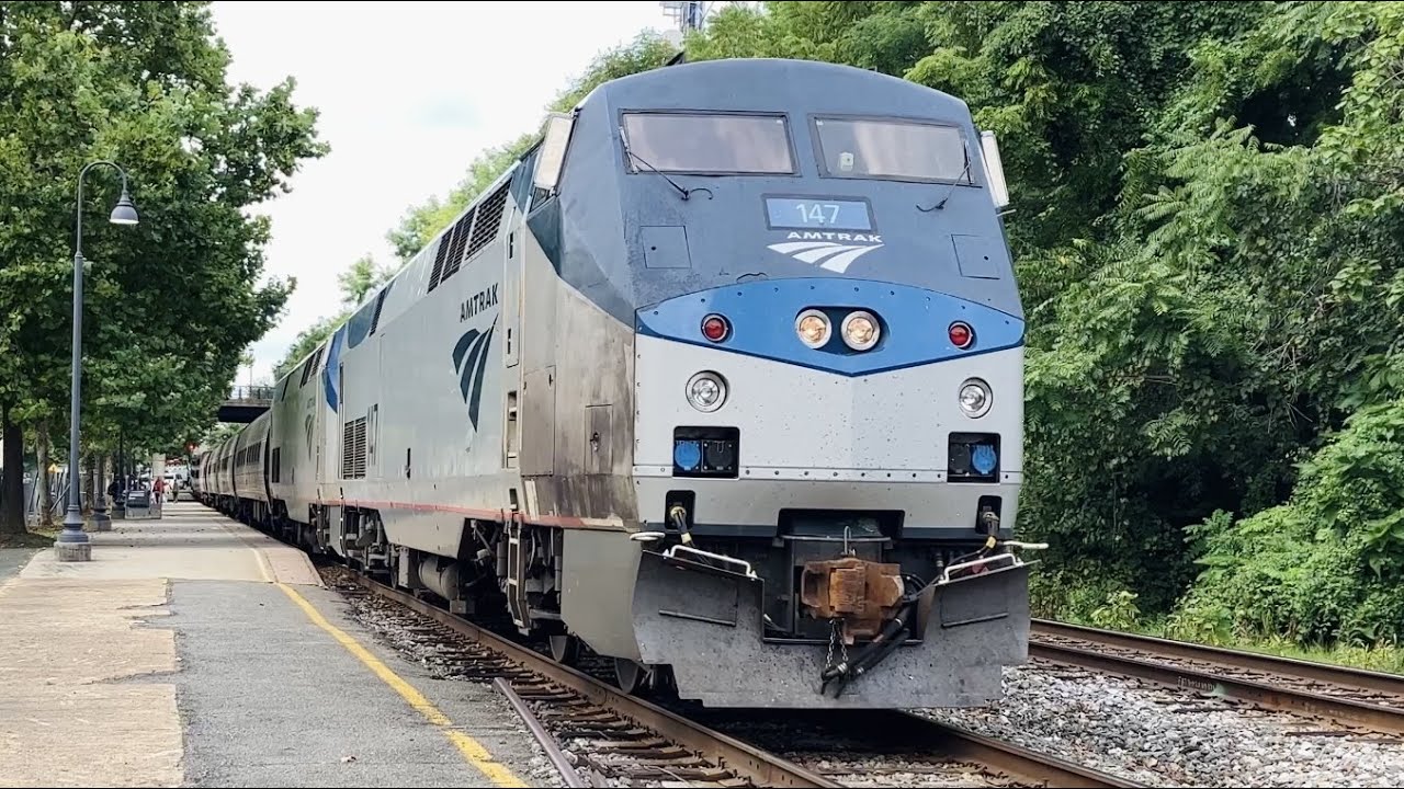 The Morning Amtrak’s at Charlottesville!
