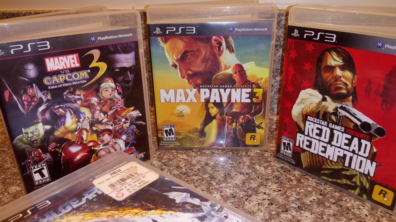PS3 Video Game Pickups (2019)