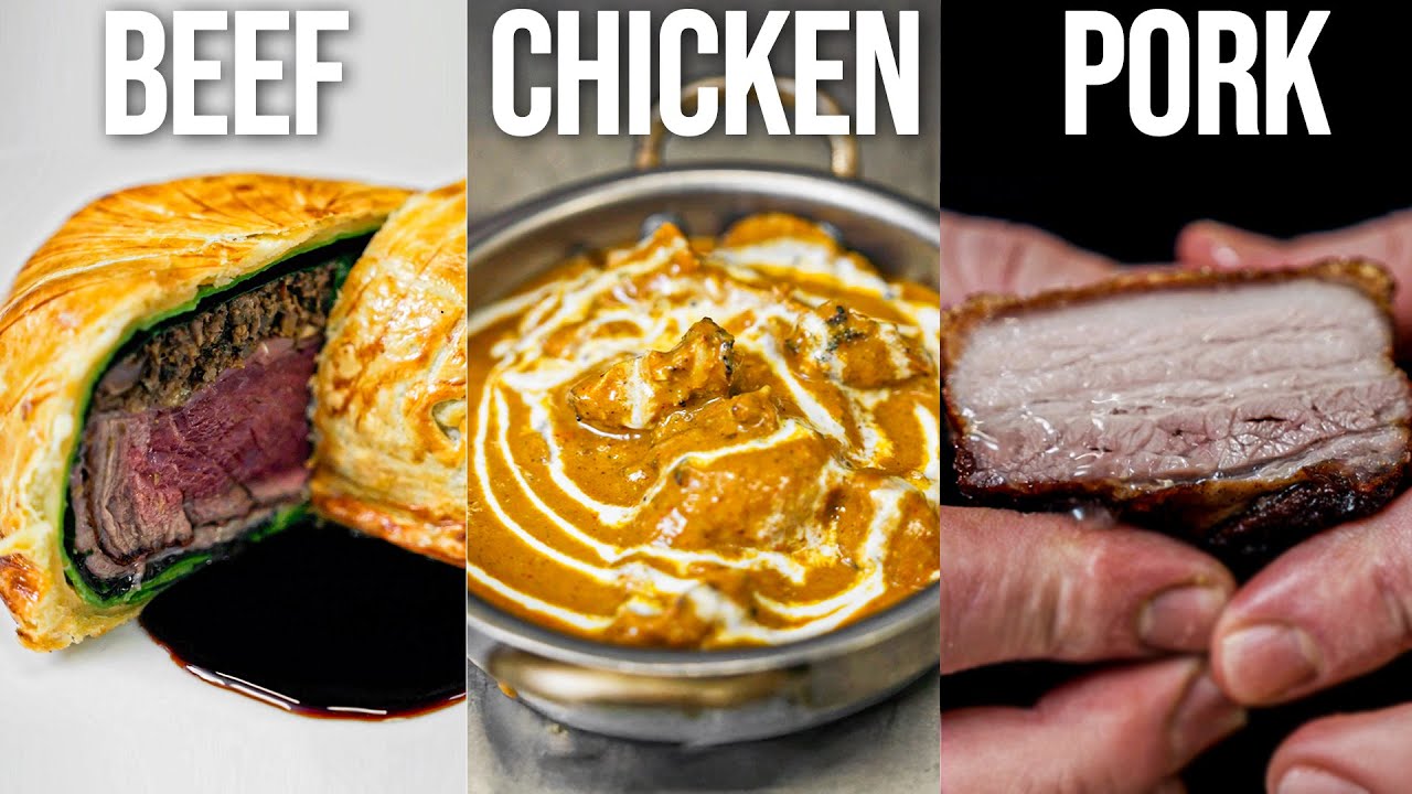 How Chefs Save Money on Meat (3 MEATS 9 RECIPES)