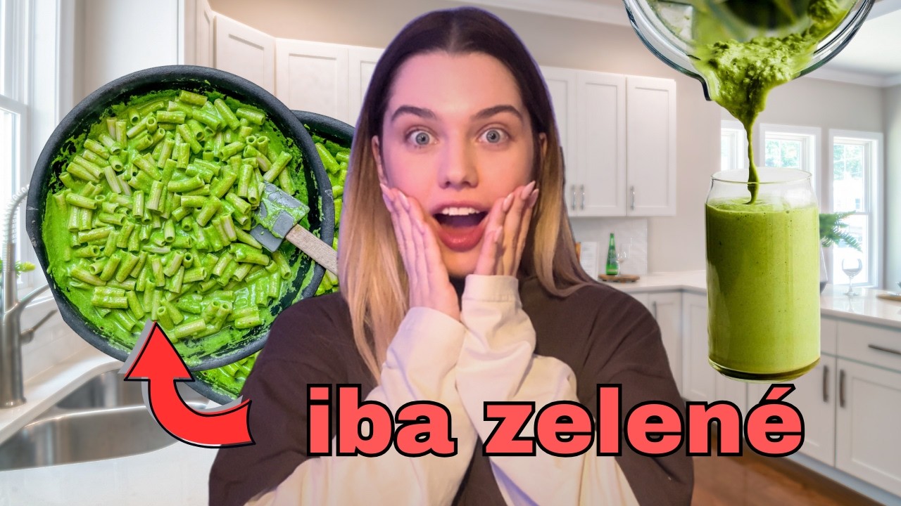 3 dni jem IBA ZELENÉ! 😅