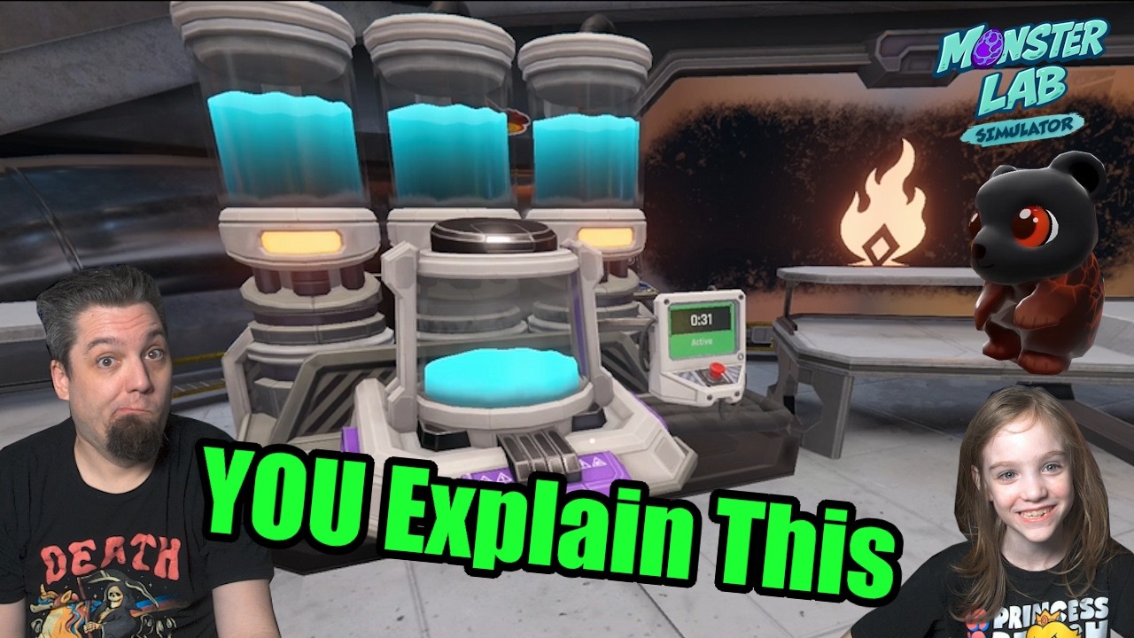 My Kid, The Mad Scientist | Monster Lab Simulator