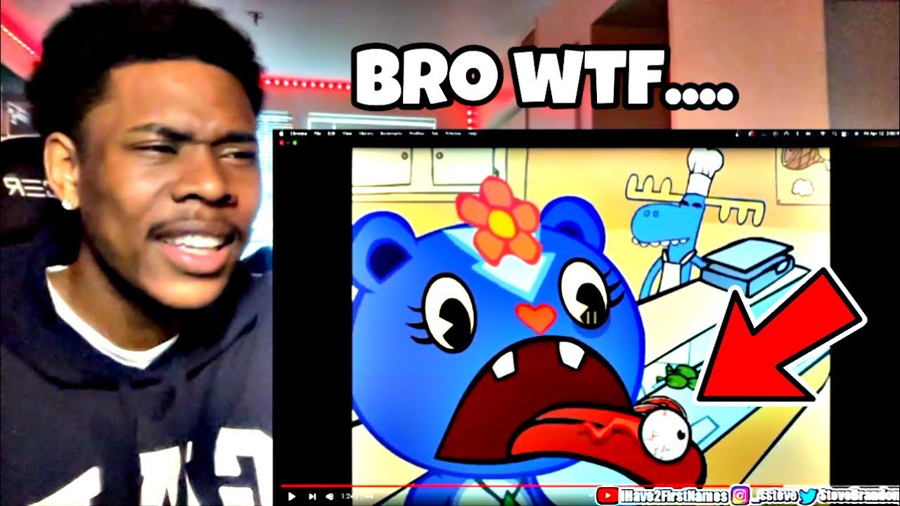 WTF Is This CANNIBALISM??? Happy Tree Friends - Meat Me For Lunch REACTION!