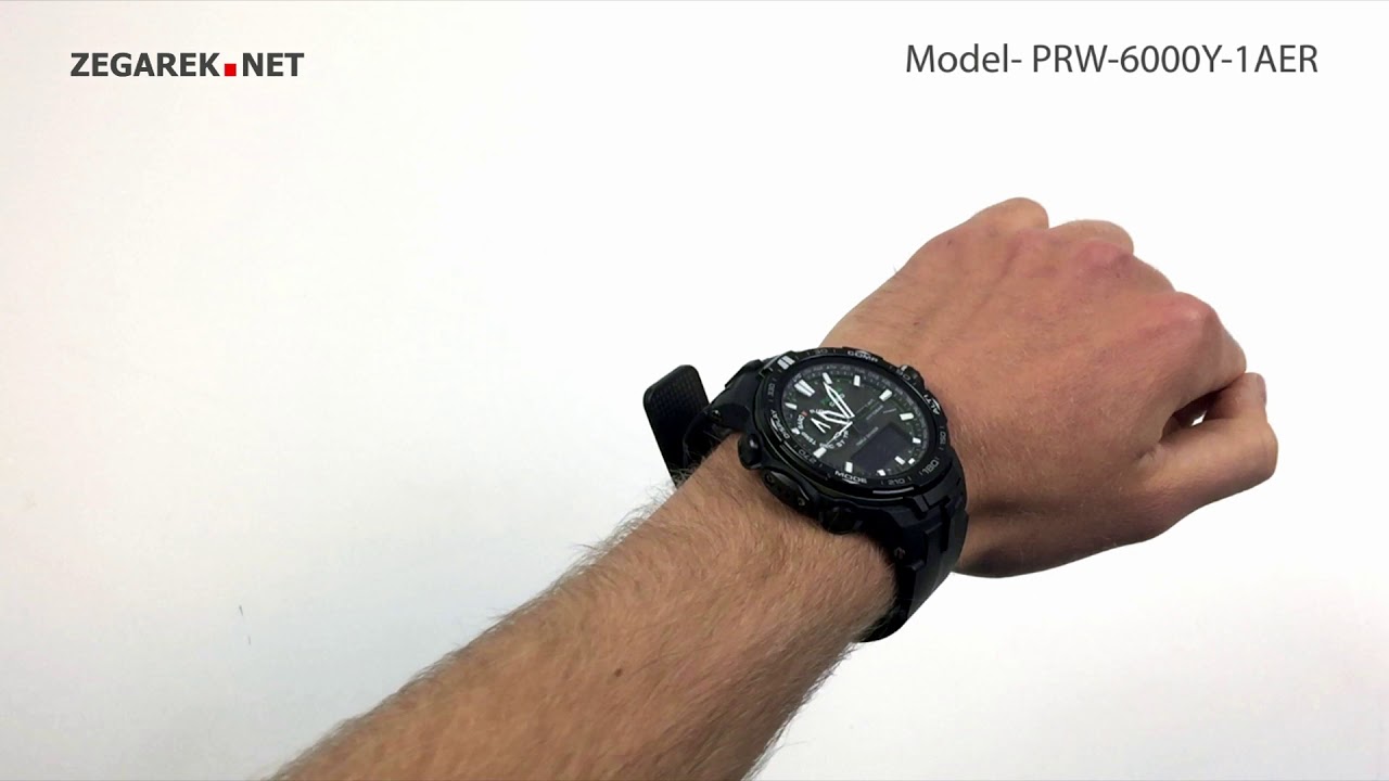 Casio ProTrek PRW-6000Y-1AER Pro Trek Mount Meru - Zegarek.net