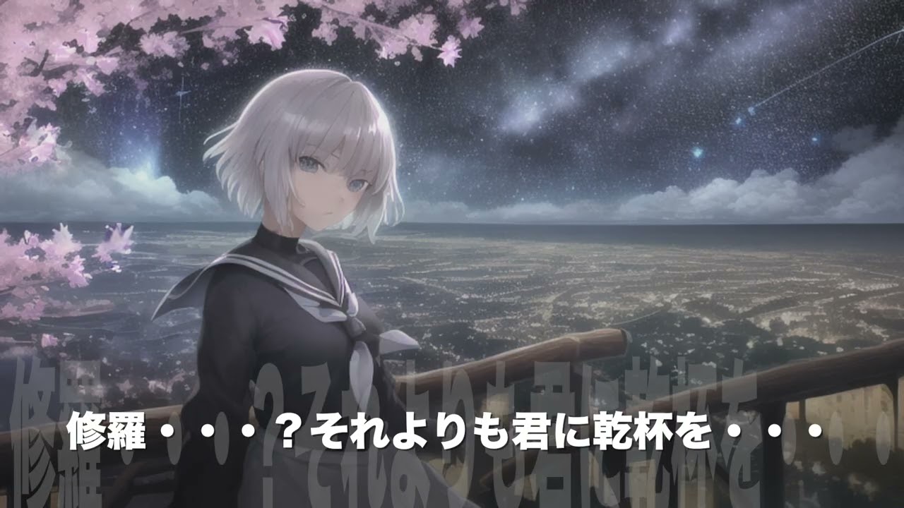修羅・・・？それよりも君に乾杯を・・・