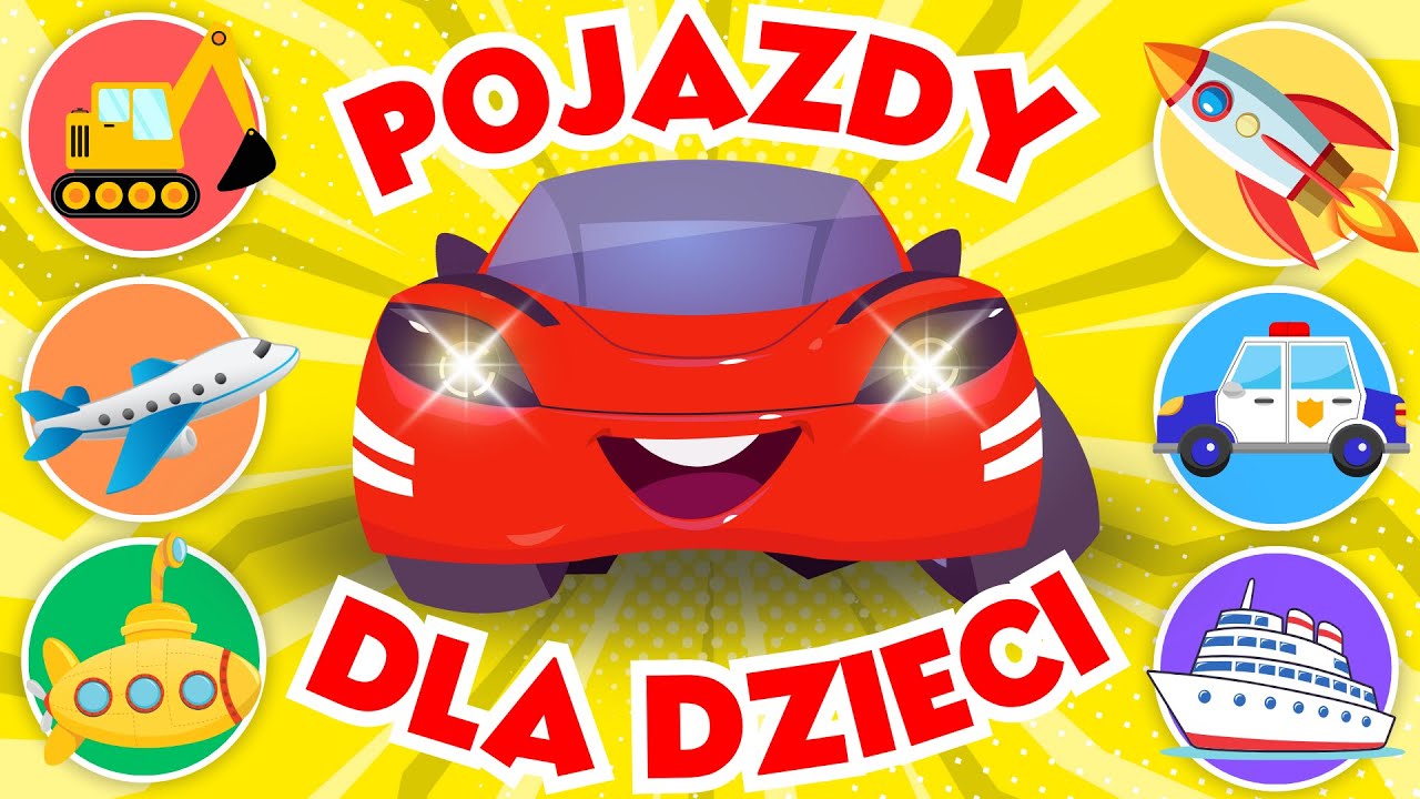 🚗🚁⛴️ POJAZDY dla dzieci &ndash; Zgadnij cień i poznaj auta, samoloty, statki i pojazdy specjalne! 🚜🚒�