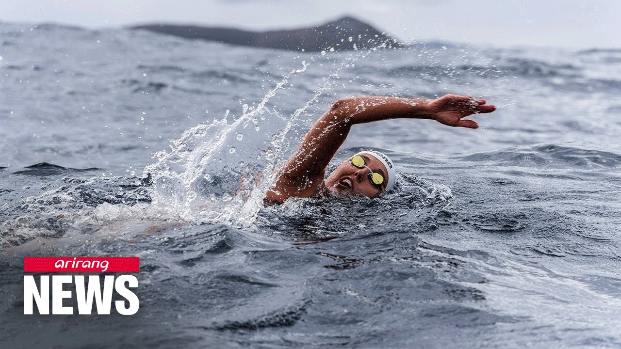 Chilean swimmer breaks Guinness world record in a swim between Pacific and Atlantic Oceans