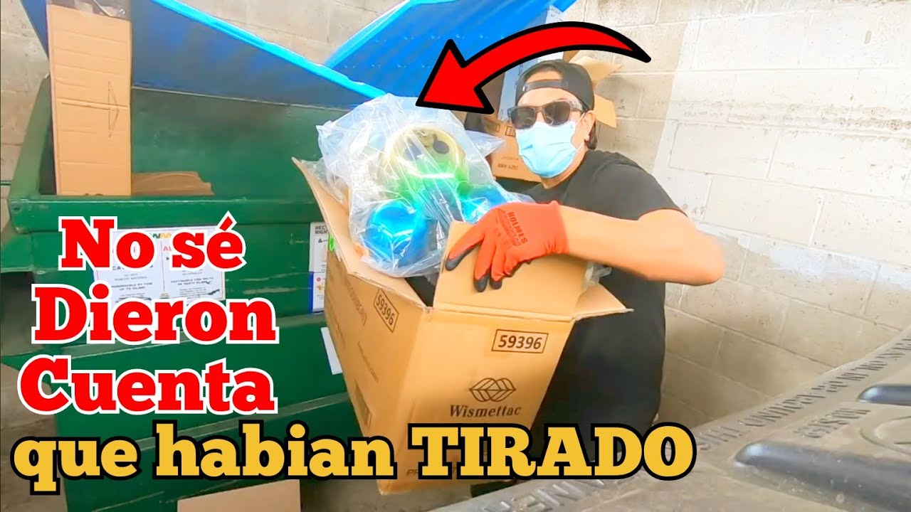 Encuentro NUEVOS botes Y Había CAJAS llenas de COSAS NUEVESITAS. #viralvideo #vlog #pov