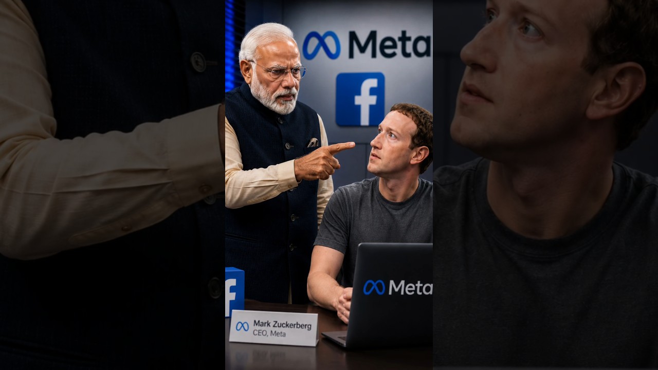 🚨PM Modi's video suddenly disappeared from Facebook! What happened !! #shorts #pm #modi