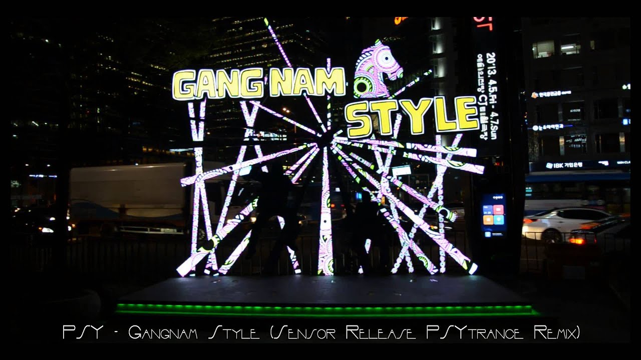 PSY - Gangnam Style (Sensor Release PSYtrance Remix)
