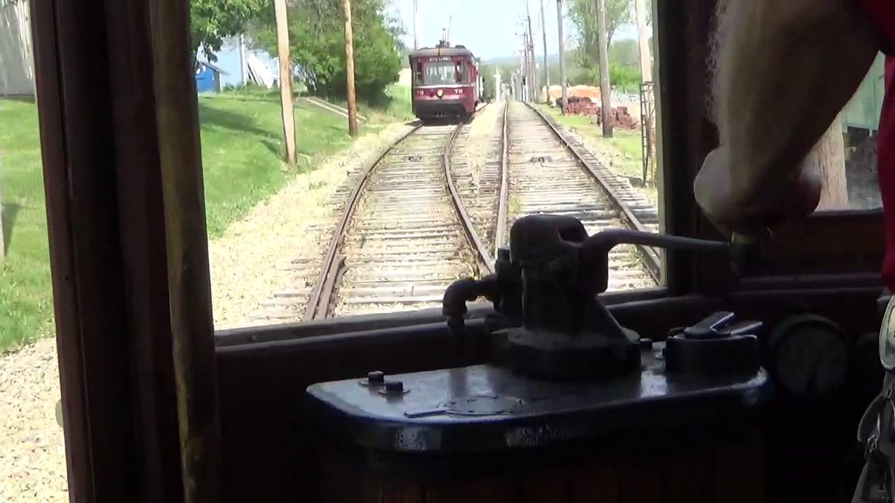 Operating a Trolley at Pennsylvania Trolley Museum & More HD