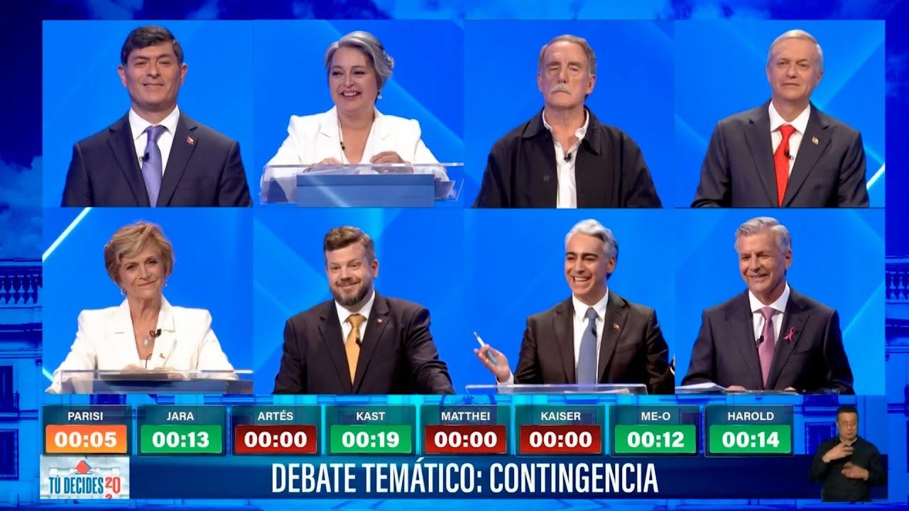 Candidatos realizan debate tem&aacute;tico sobre contingencia