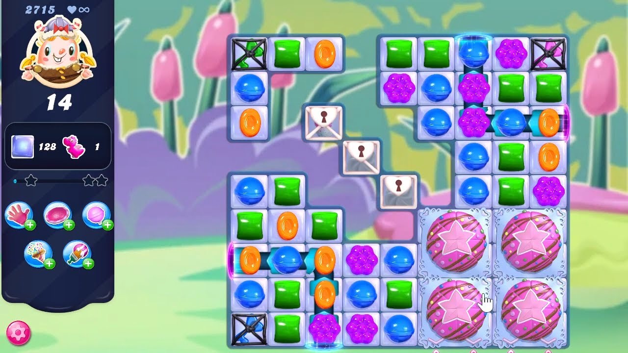 Candy Crush Saga LEVEL 2715 NO BOOSTERS (new version)🔄✅