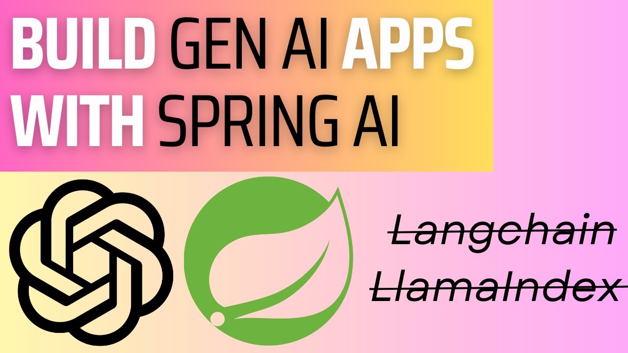 01. Spring AI: создание приложений генеративного ИИ с использованием SpringBoot и Java