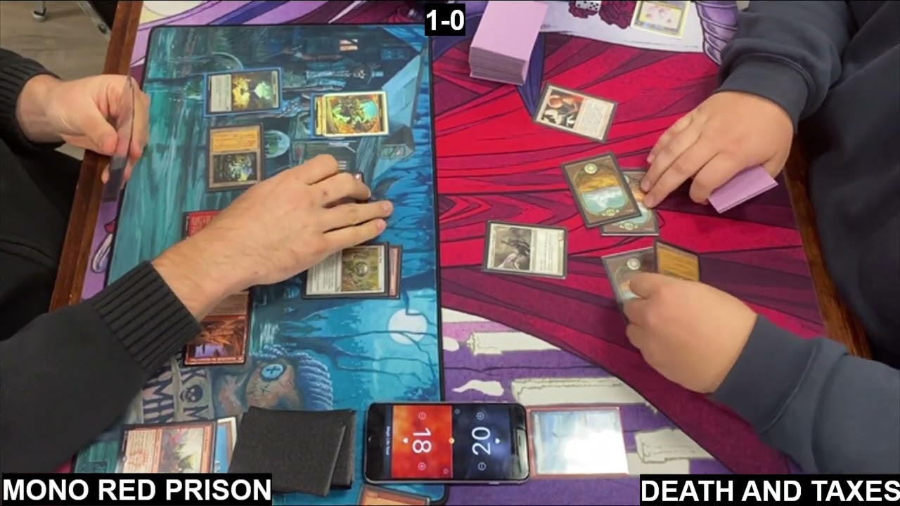 Legacy - Mono Red Prison VS Death and Taxes