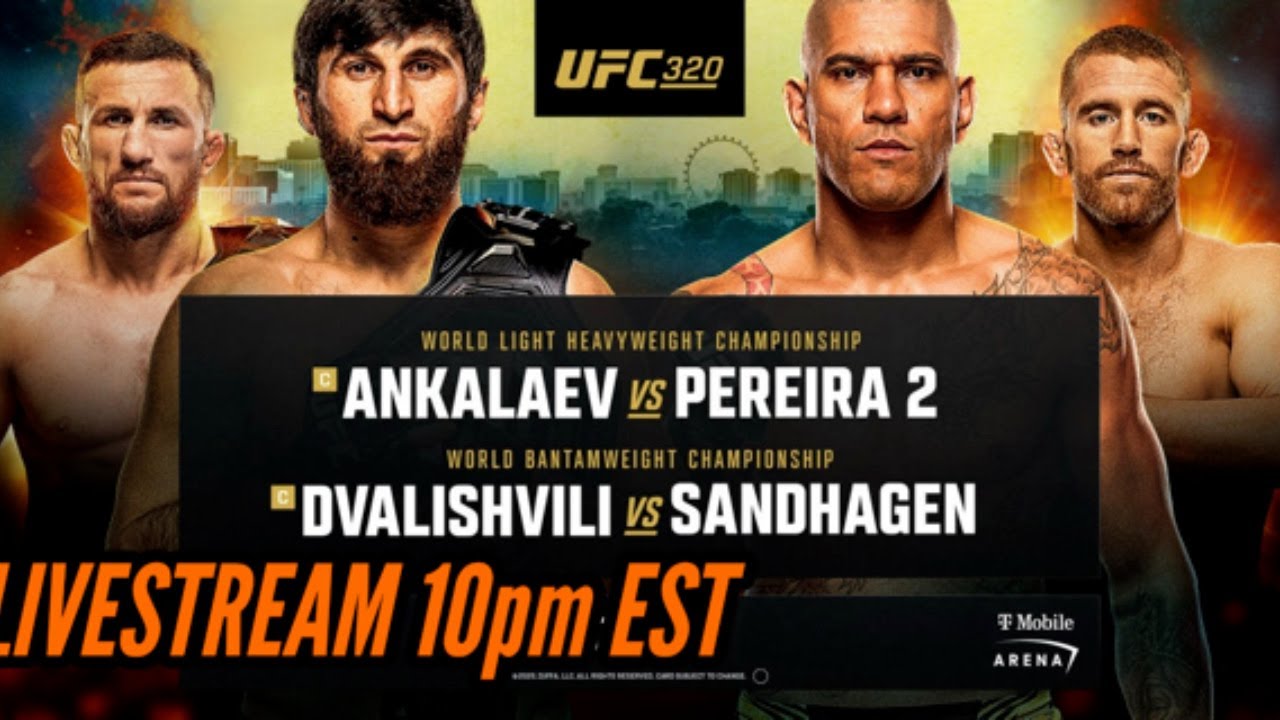 UFC 320 Watch Party: (C) Ankalaev vs. Pereira 2