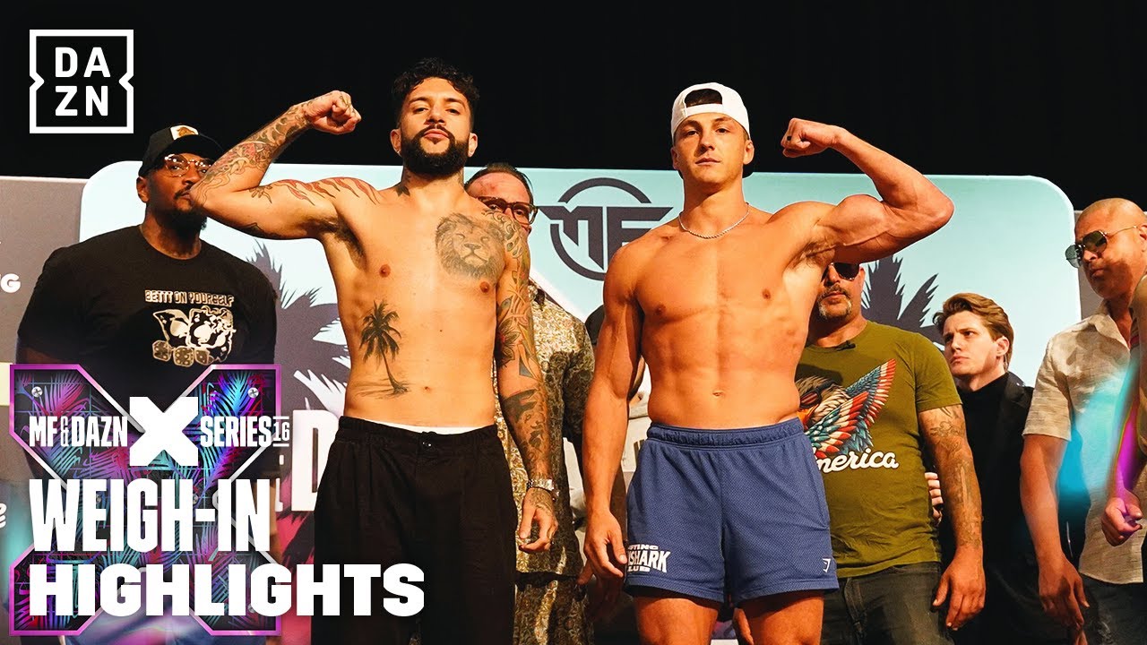 Weigh-In Highlights | DAZN X Series 16: Temper vs. Brueckner