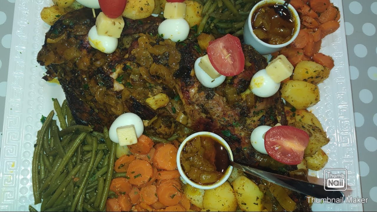 Cuisse de dinde au four marinade spécial dounia ,goût unique 😋😋trop trop facile 👍👍