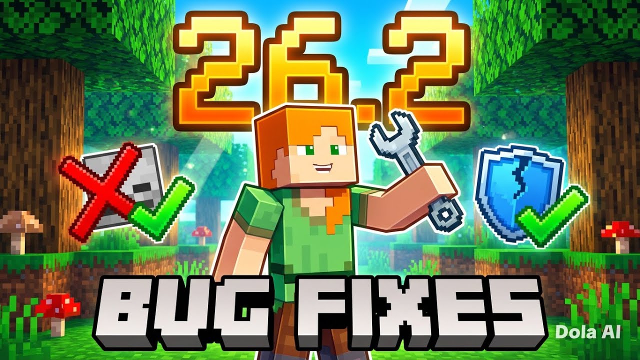 Minecraft 26.2 bug fixes 