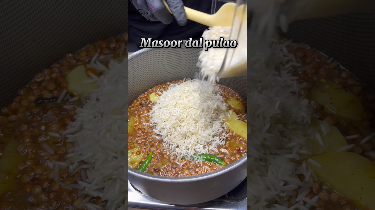 Masoor Dal Pulao Recipe 