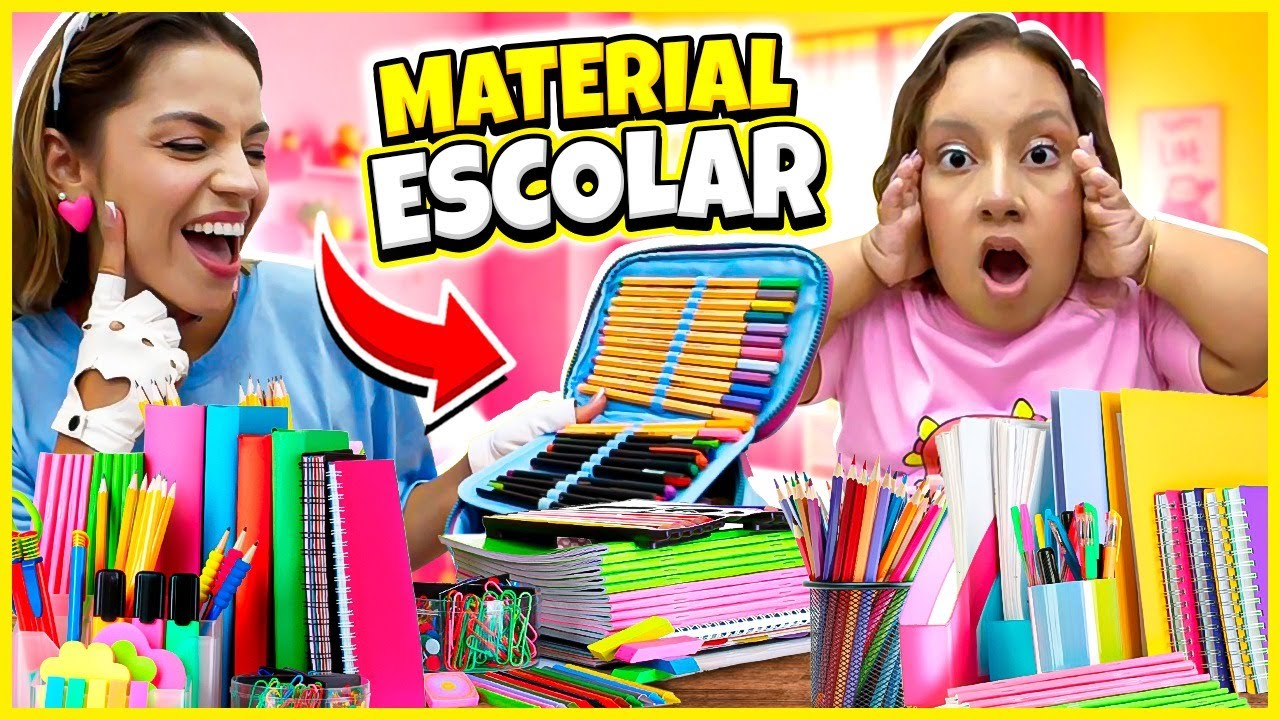 Avaliando meu Material Escolar * Será que a Mara Dias gostou do meu material escolar 2025?