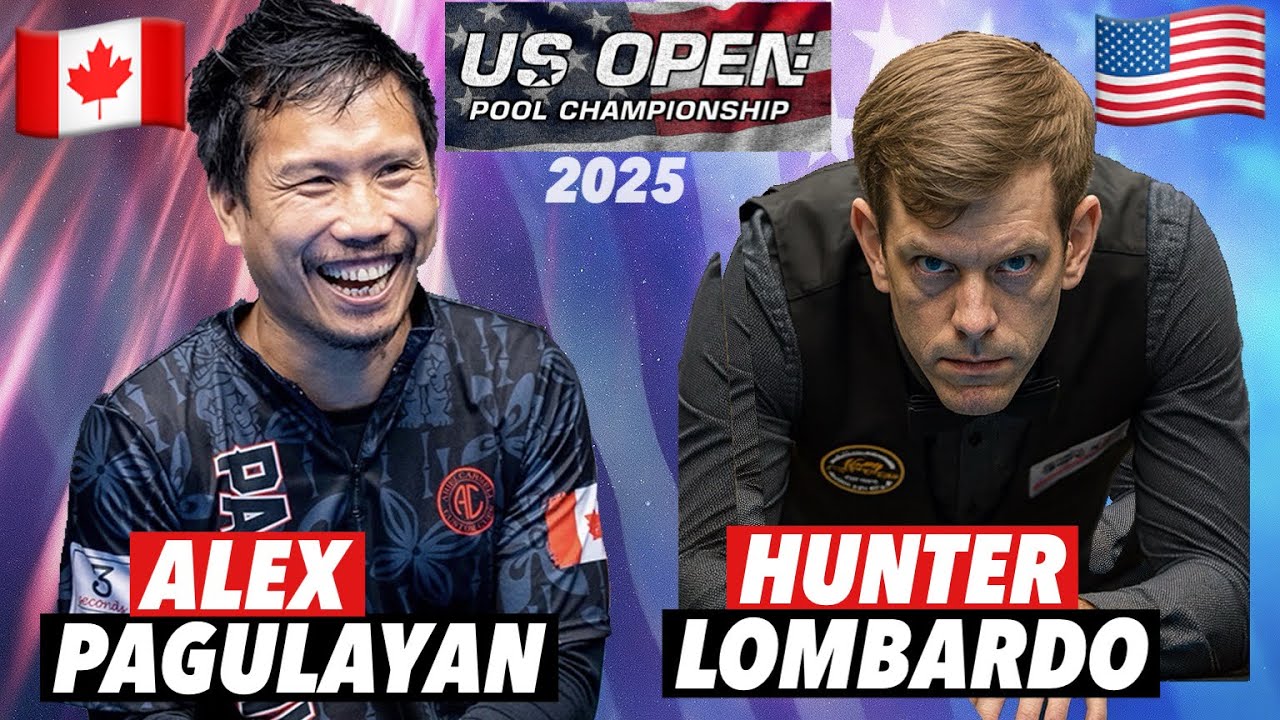 2025 US OPEN | THE FILIPINO CANADIAN LEGEND ALEX PAGULAYAN VS THE AMERICAN HUNTER