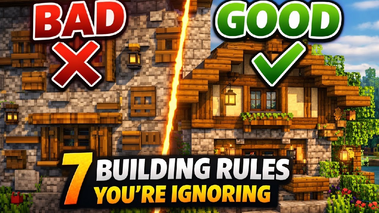 7 Minecraft Building Rules You’re Ignoring