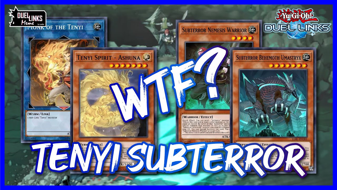 WTF is this!? Tenyi x Subterror [Yu-Gi-Oh! Duel Links]
