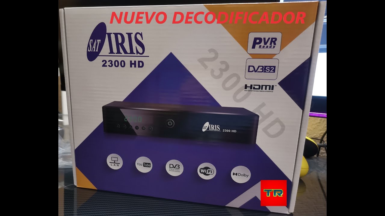 NUEVO IRIS 2300 HD - DECODIFICADOR DE SATÉLITE, UNBOXING Y PRIMEROS PASOS