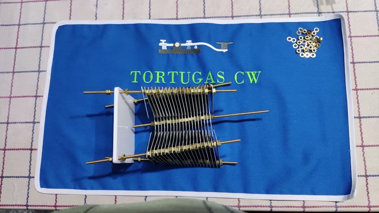 Montaje kit condensador variable de mariposa del grupo TortugasCW