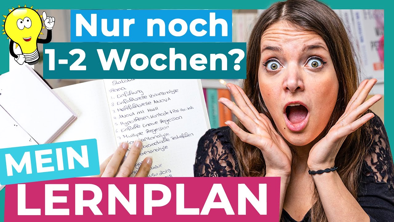 Mein ULTIMATIVER Lernplan für die Prüfungsphase + LAST MINUTE Lerntipps