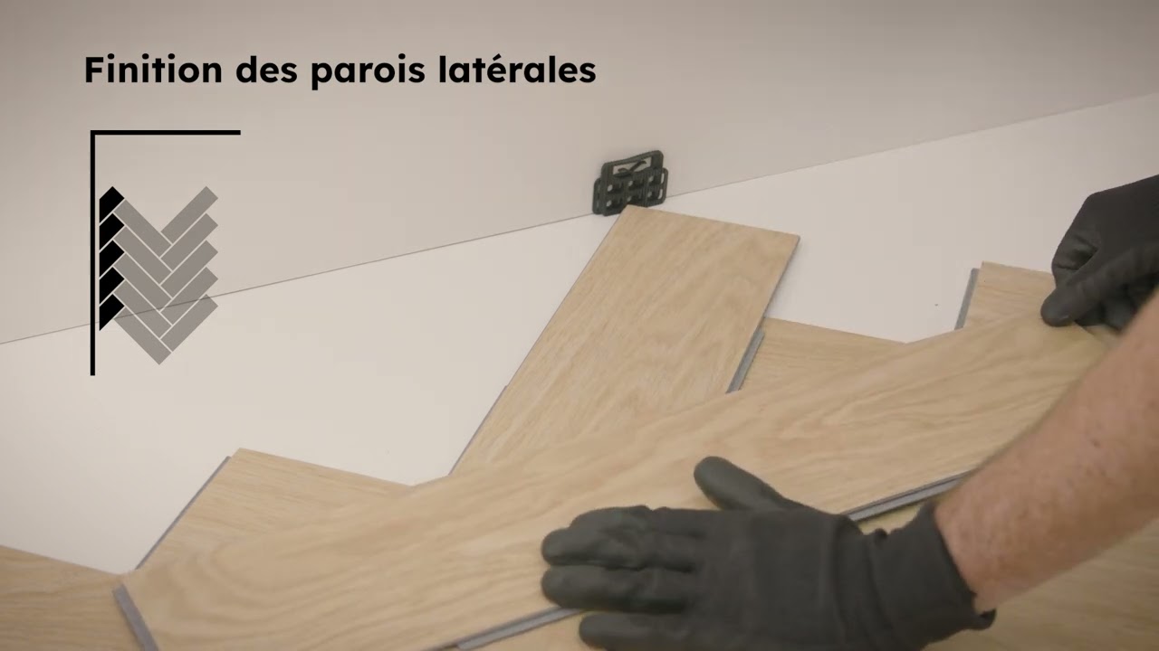 Comment installer un sol Moduleo LayRed Unizip Herringbone ?
