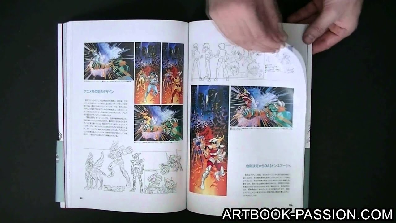 [2 MINUTES - 1 ARTBOOK] # 100 : SAINT SEIYA HIKARI ILLUSTRATIONS