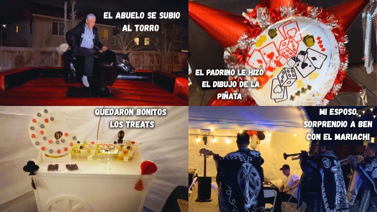 Celebramos los 21 años de mi hijo😍