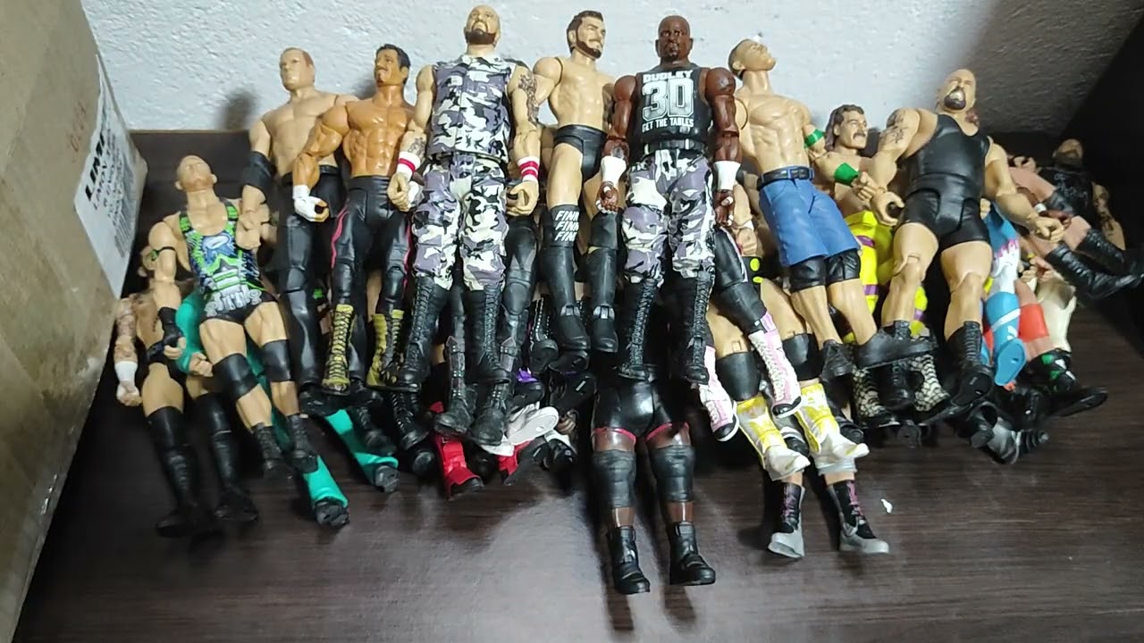 WWE lote figuras básicas de mattel